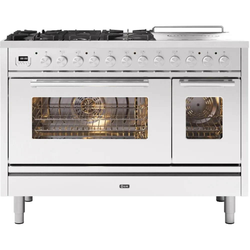 Cooker with oven Professional Plus 120 cm P12SWE3 5 burners + enlarged baking area
