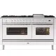 Range cooker with oven Professional Plus 150 cm P15FWE3 9 burners with fry top