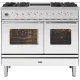 Stove with oven Professional Plus 900 mm  PD09IWE3 4 burners+2 induction