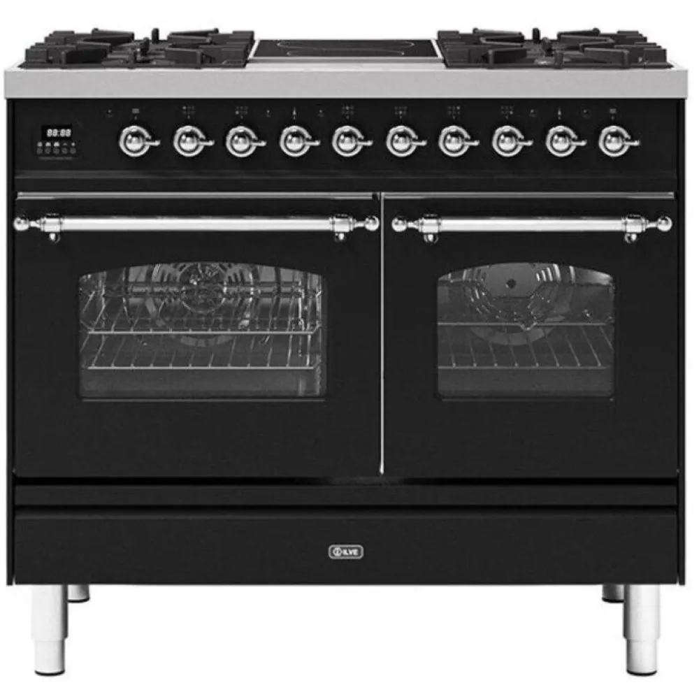 Stove with oven 100 cm Nostalgie PD10INE3 4 burners + 2 induction