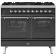 Range cooker  with oven  100 cm Nostalgie PD106NE3 6 burners