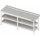 Metal table with two shelves 2100