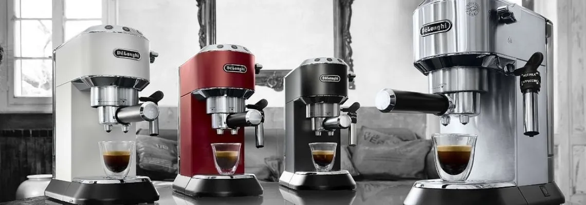 Professional coffee machines with warranty and prompt delivery of spare parts