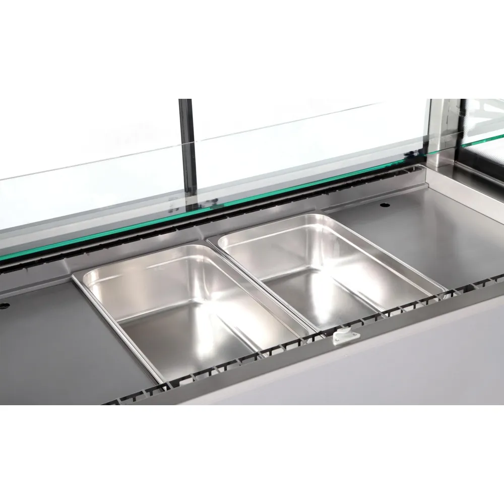 Cold display with sliding doors 1200x700x1440