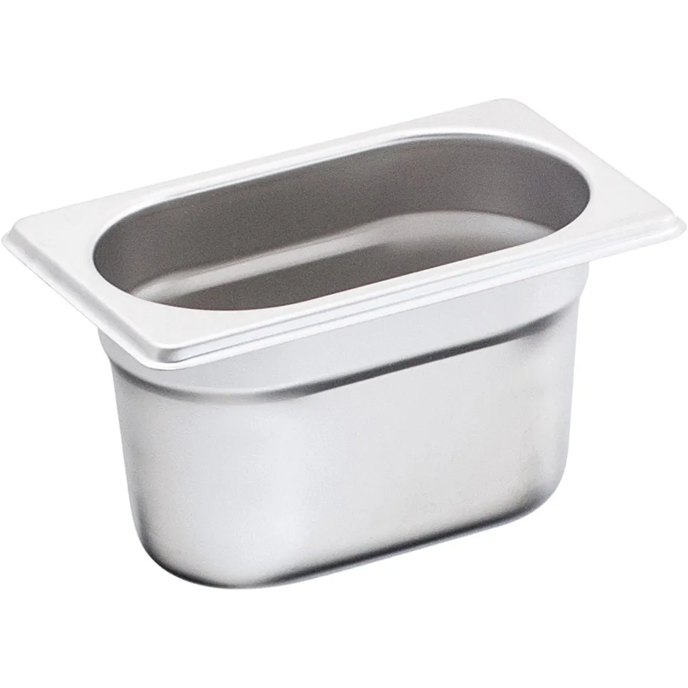 GN1/9 s/steel container h-100 mm BASIC