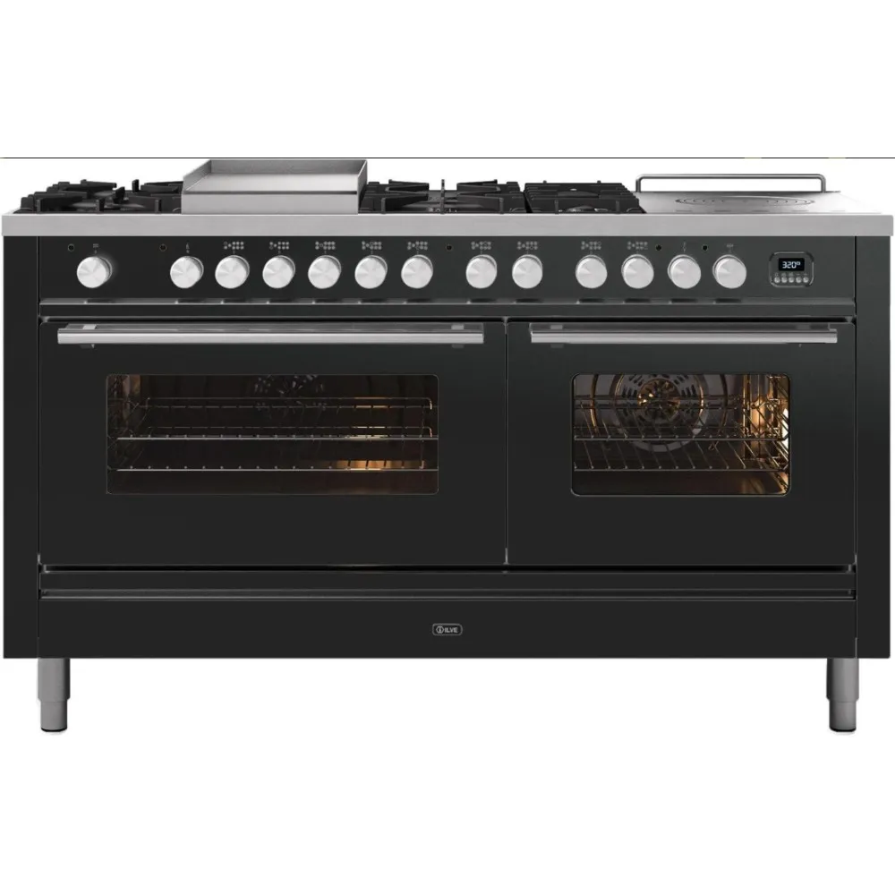Range cooker with oven Professional Plus 150 cm P15FSWE3 7 burners and extended oven conversion