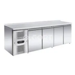 GN2/3 two-door refrigerated counter 600L