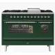 Range cooker with oven Nostalgie P12FNE3 120 cm 8 burners with fry top