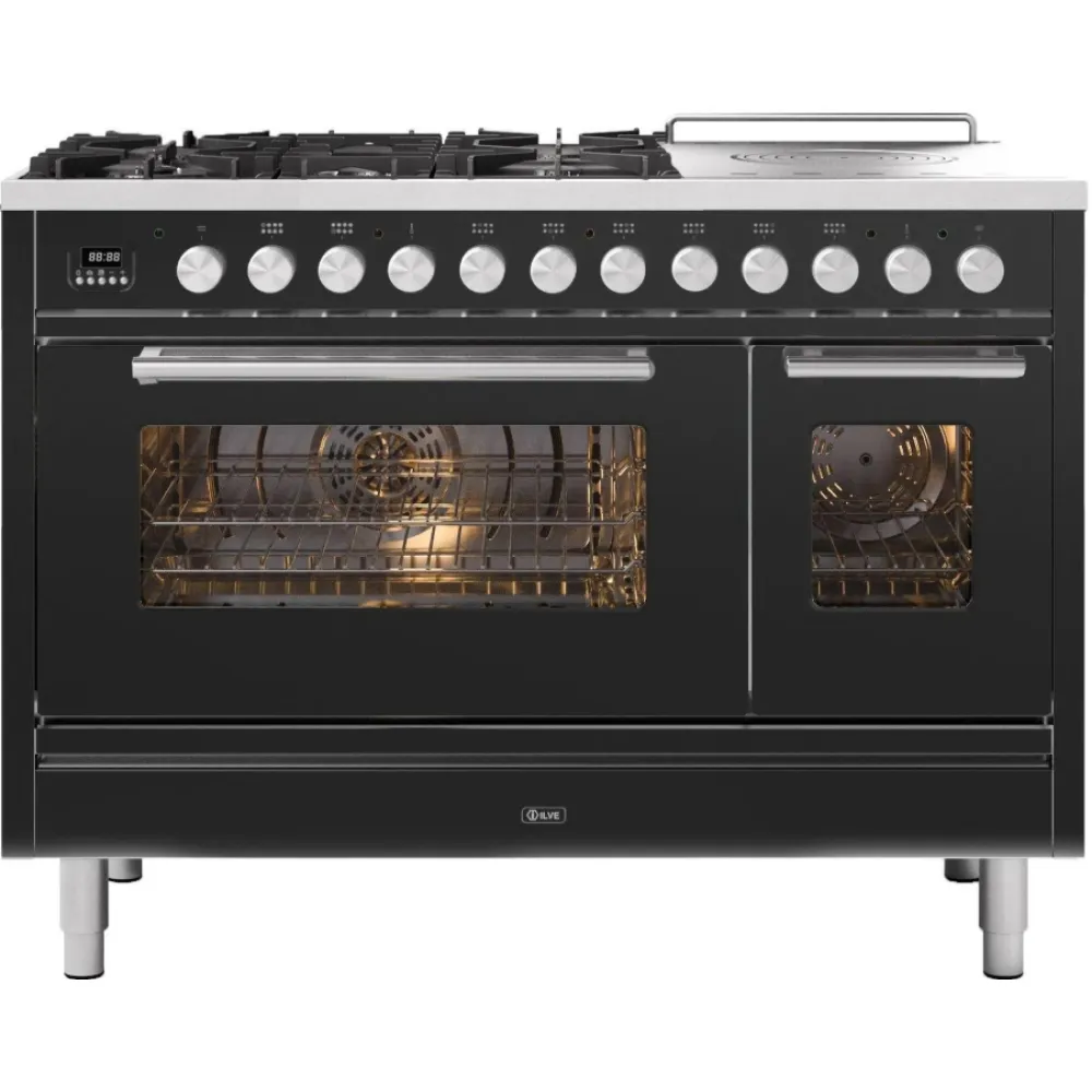 Cooker with oven Professional Plus 120 cm P12SWE3 5 burners + enlarged baking area