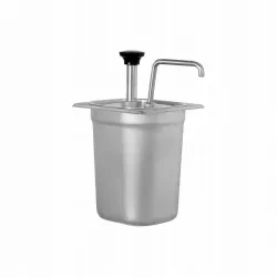 Sauce Dispenser With Pump GN 1/6 3L