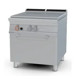 Solid gas top on electric fan oven Mod TPFV-78GE