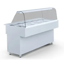 Canteen Hot Display Showcases