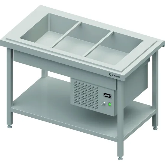 Stations with refrigirated tanks