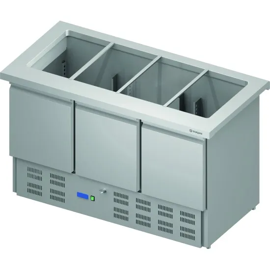 Beverage cooling table