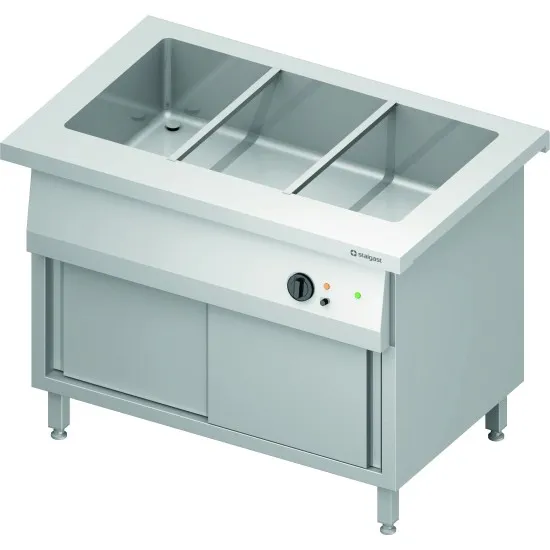 Build in bain marie with door