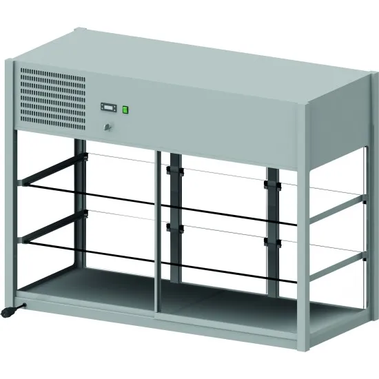 Refrigerating display cabinet