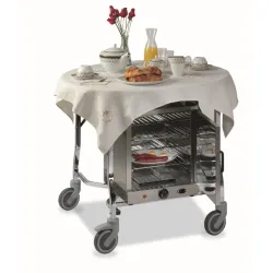 Hotel room service trolleys