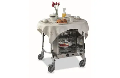 Hotel room service trolleys