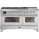 Stove with oven Ilve Majestic MSDNE3 150cm 7 burners + 1 extended cooking zone