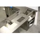 Modular stainless steel bar stations