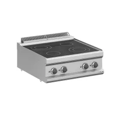 Ceramic hob 4 zones 8.6 kW