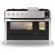 Range Panoramagic PM12FDS3 8 burners with fry top