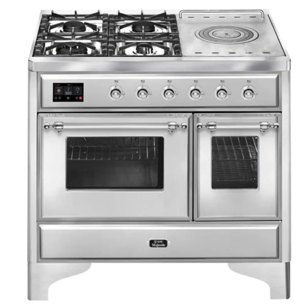 Ilve Majestic Milano MD10SDNE3 100cm Dual Fuel Range Cooker