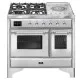 Ilve Majestic Milano MD10SDNE3 100cm Dual Fuel Range Cooker