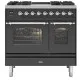 Stove with oven Nostalgie PD09INE3 4 burners+2 induction