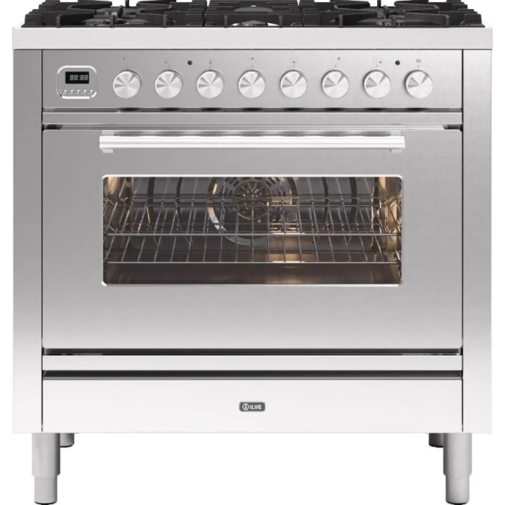 Cooker with oven Professional Plus 90 cm P096WE3 6 burners