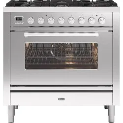 Cooker with oven Professional Plus 90 cm P096WE3 6 burners