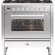 Cooker with oven Professional Plus 90 cm P096WE3 6 burners