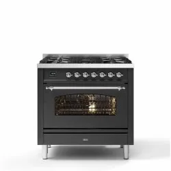 Range cooker with oven Nostalgie 90 cm P366DDNSY 6 burners