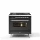 Range cooker with oven Nostalgie 90 cm P366DDNSY 6 burners