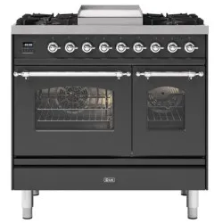 Range cookers  Nostalgie PD09FNE3 6 burners with fry top