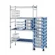 Food storage tower with containers 3xGN 1/1 h-100mm