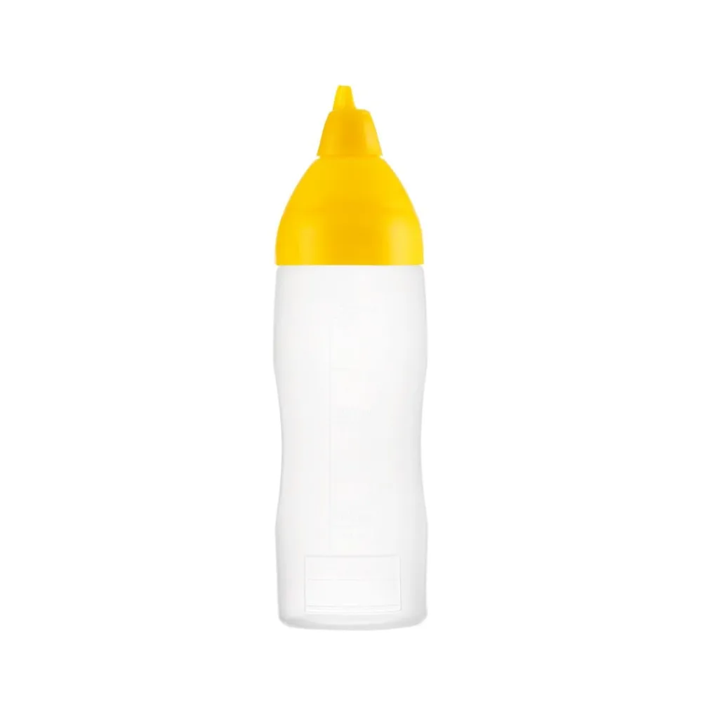 Sauce dispenser non drip yellow 350 ml