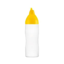 Sauce dispenser non drip yellow 350 ml