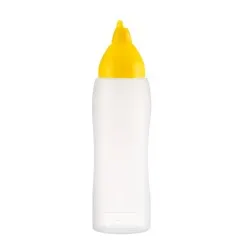 Sauce dispenser non drip yellow 750 ml
