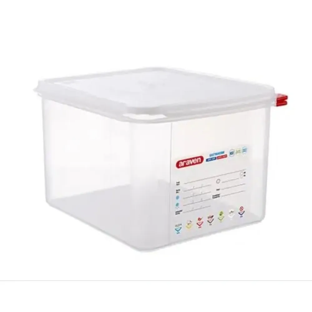 GN 1/2 H-200 mm container with lid