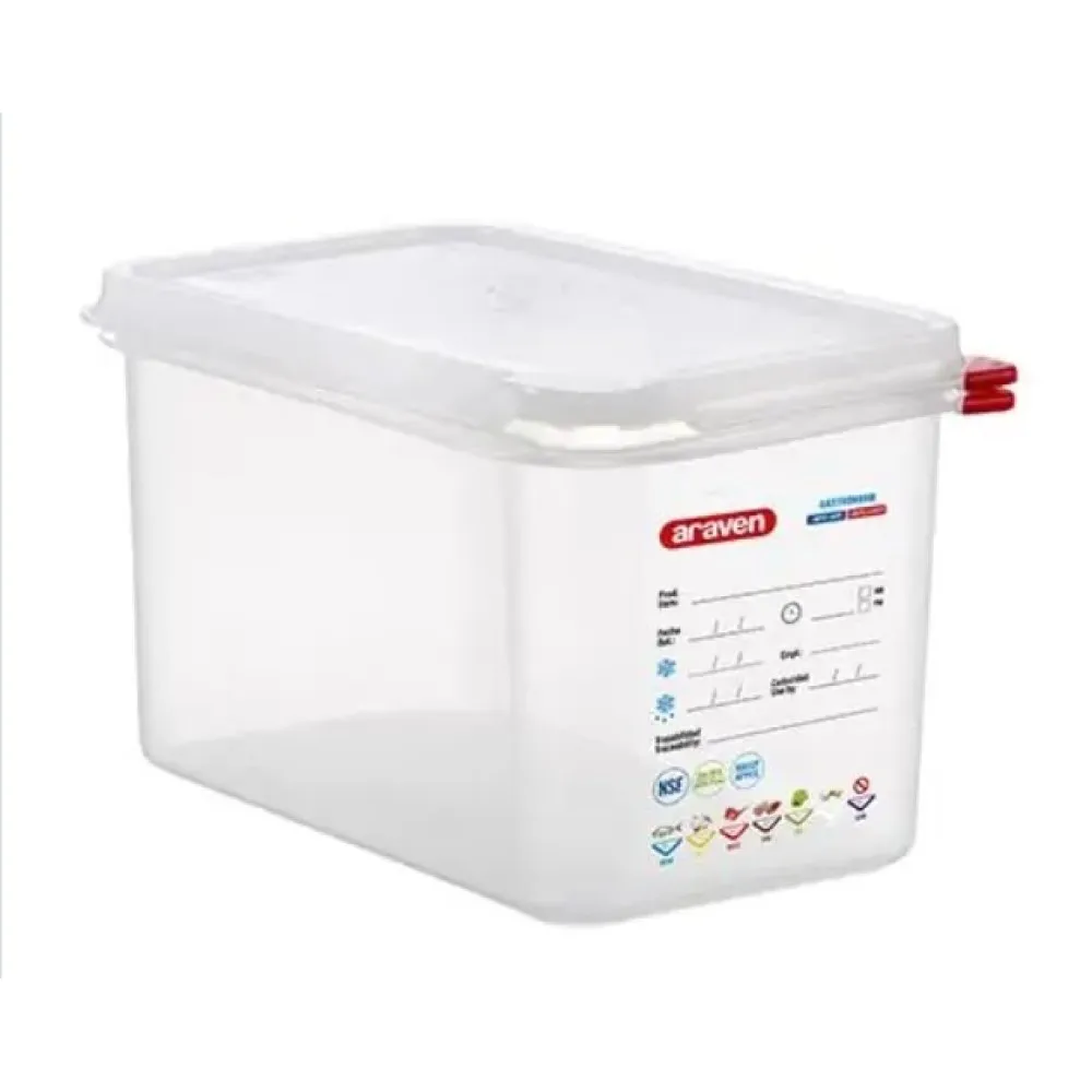 GN1/4 H-150 mm container with lid