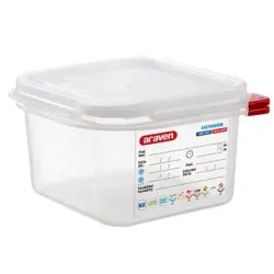 GN1/6 H-100 mm container with lid