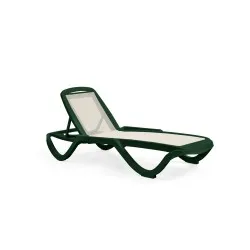 Sunbed Bali with arms