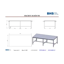 Metal work  table 2600