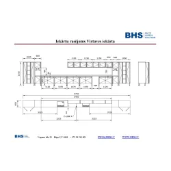 Kitchen Unit  9750 mm