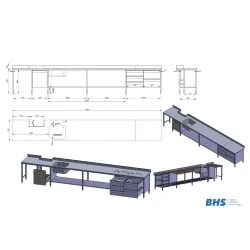 Work table with sink NN152
