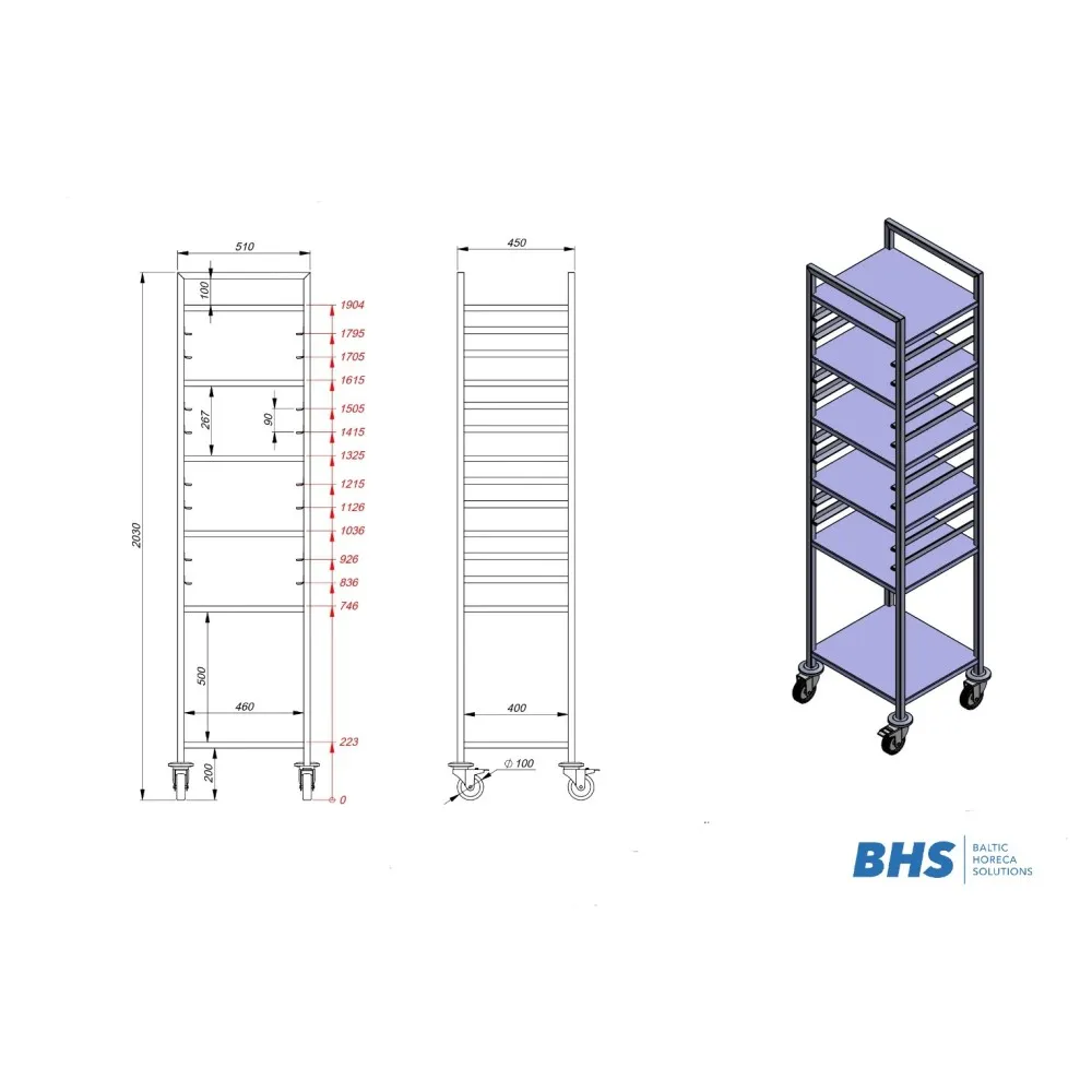 Serving trolleys  NN150
