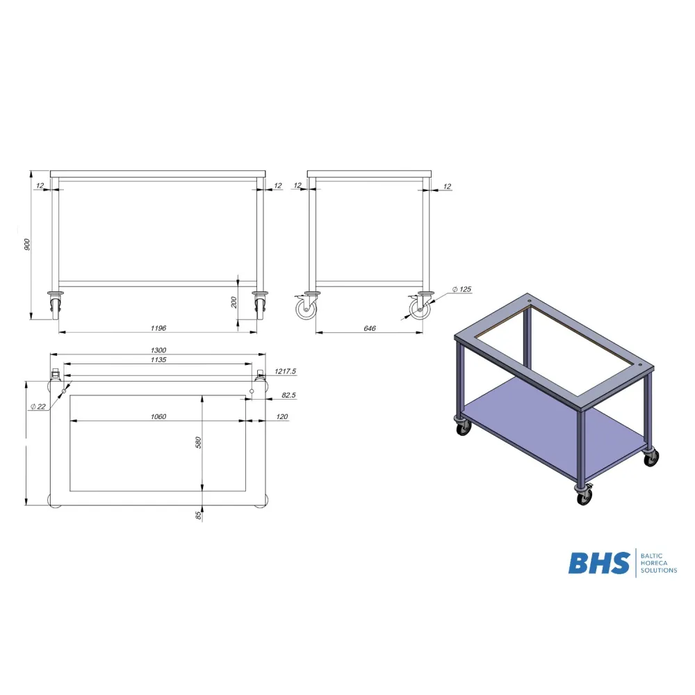 Stand for equipment NN74