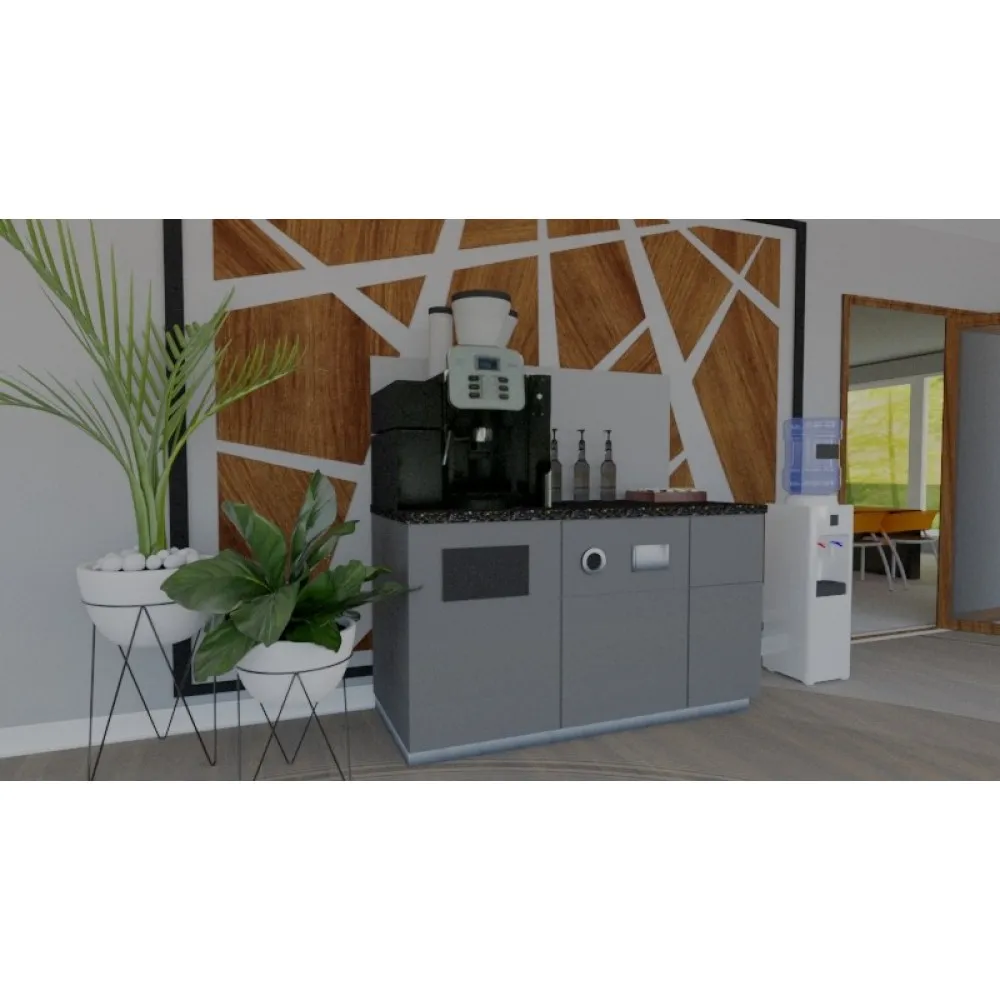 Table for coffee machine Grey