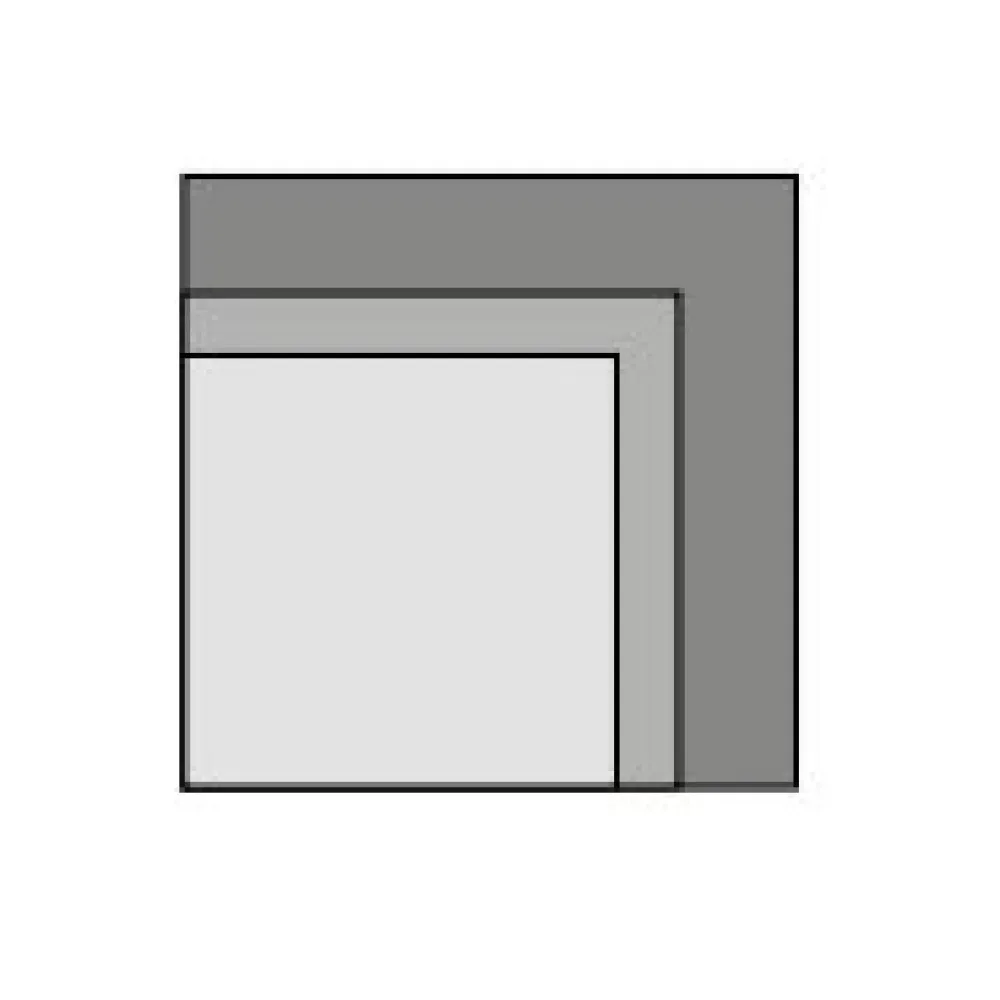 Outdoor HPL Compact Table top 800x800 mm